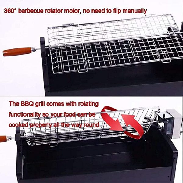 foldable grill rotating grill electric grill details