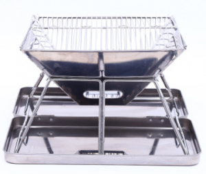 portable grill with a portable case