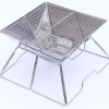 foldable grill with stand frame