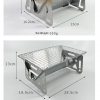 folding barbeque grill, BBQ grill, Charcoal grill,