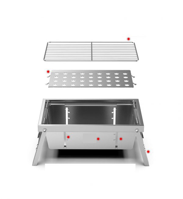 Stainless steel Foldable Grills