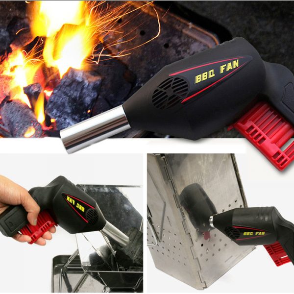 BBQ fire blower, Grill airflow tool,