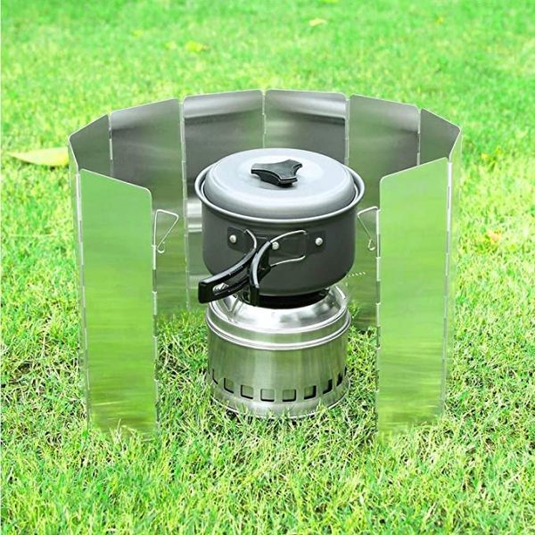 barbeque grill wind shield application