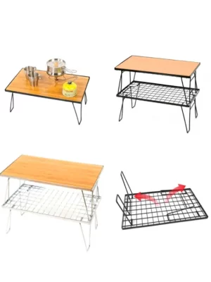 outdoor barbeque table, outdoor camping table,