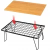 Outdoor dining table, Barbeque accessory table,