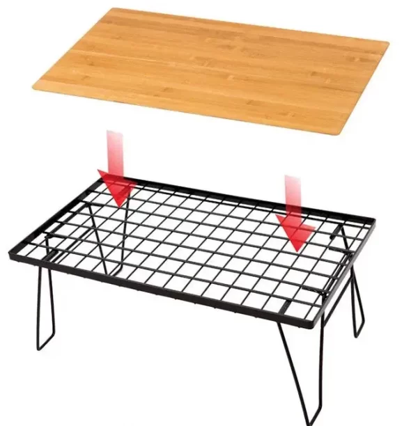 Outdoor dining table, Barbeque accessory table,