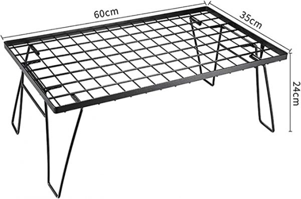 Mini folding table, Compact grill table,