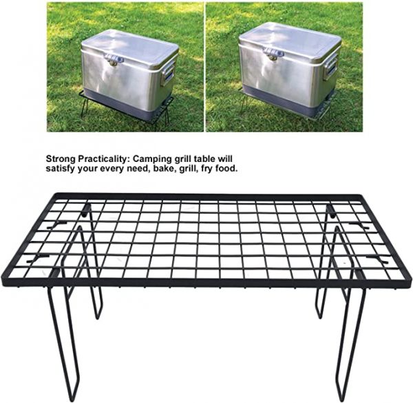 Barbeque workstation, Collapsible grilling table,