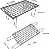 Outdoor cooking table, Folding barbeque table,