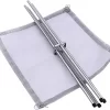 stainless steel cross stand barbeque stove