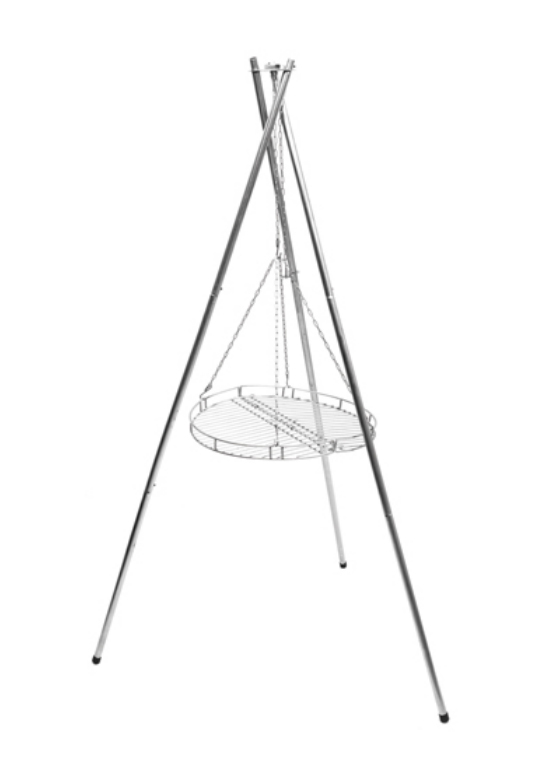 stainless steel barbeque tripod