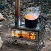 Tent furnace, Outdoor heater application, Outdoor stove can be heater or can be stove to boil water