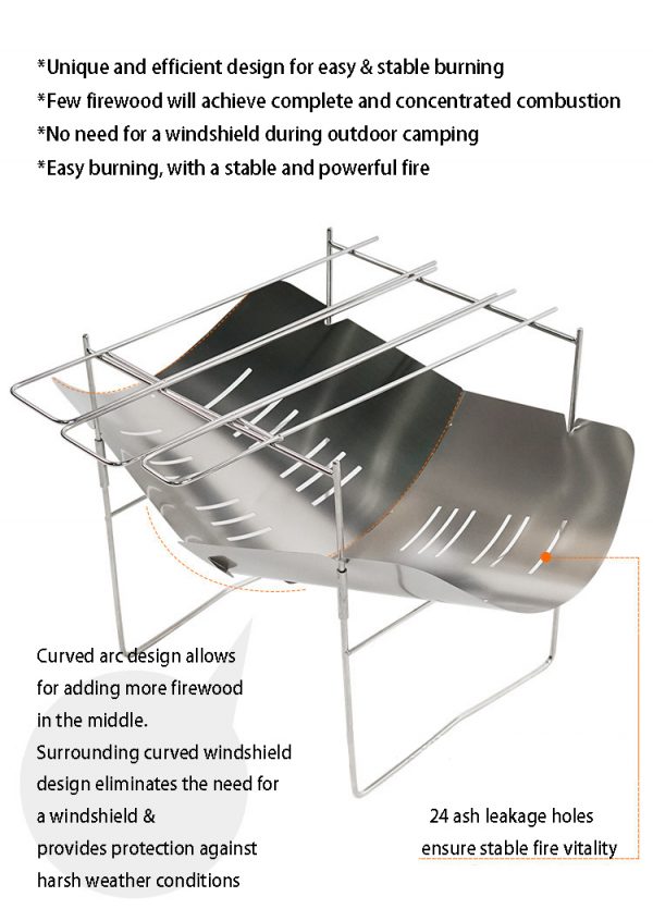 unique new fashion foldable barbeque grill, foldable grill with detailed technics